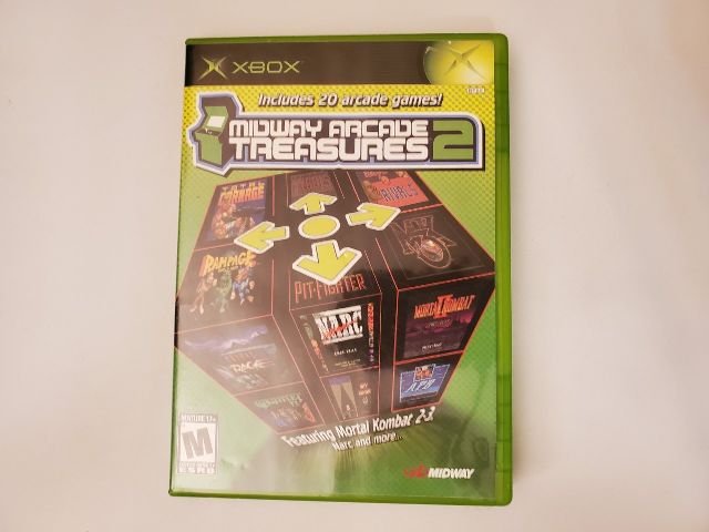 Microsoft Xbox Midway Arcade Treasures 2 video game
