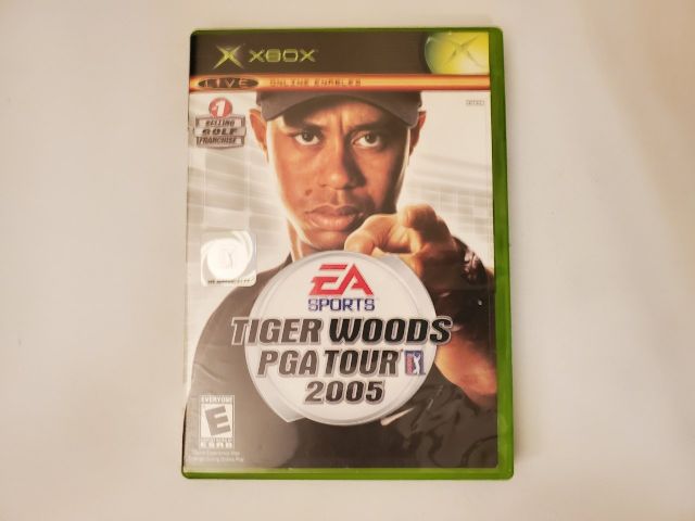 Microsoft Xbox Tiger Woods PGA Tour 2005 video game