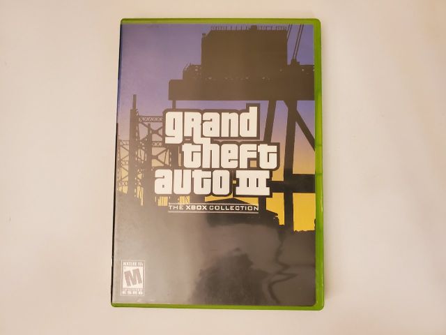 Microsoft Xbox Grand Theft Auto III video game