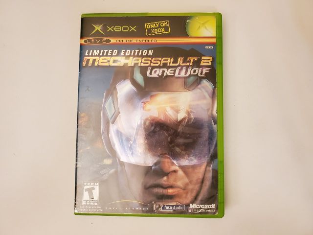 Microsoft Xbox Mech Assault 2 Lone Wolf Limited Edition video game