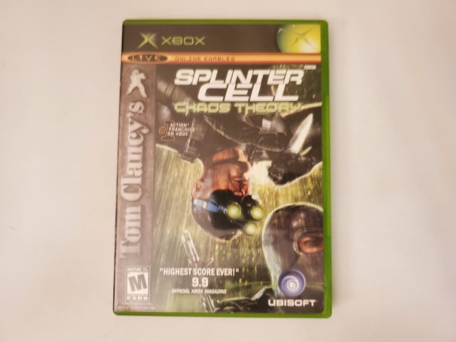 Microsoft Xbox Splinter Cell Chaos Theory video game
