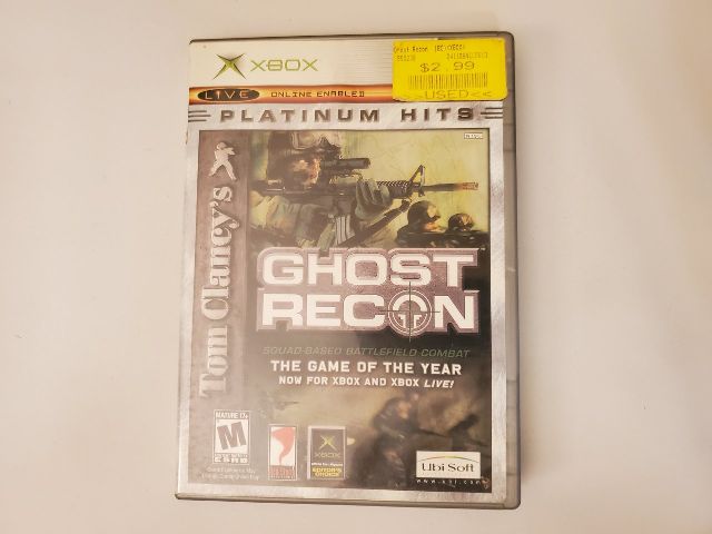 Microsoft Xbox Tom Clancy's Ghost Recon: Platinum Hits video game