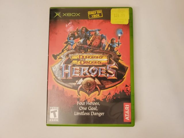 Microsoft Xbox Dungeons & Dragons Heroes video game