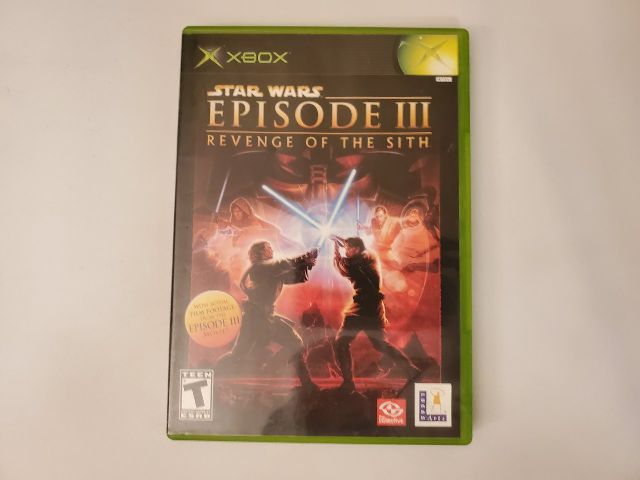 Microsoft Xbox Star Wars Episode III Revenge of the Sith video game