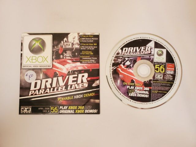 Microsoft Xbox Driver Parallel Lines video game