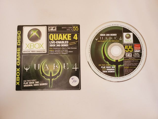 Microsoft Xbox 360 Quake 4 Demo video game