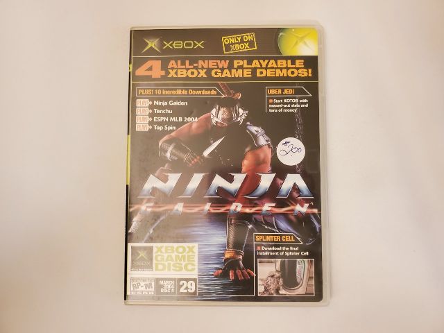 Microsoft Xbox Ninja Gaiden Demo Disc 29 video game