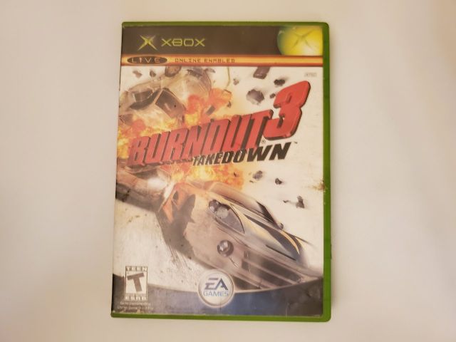 Microsoft Xbox Burnout 3 Takedown video game