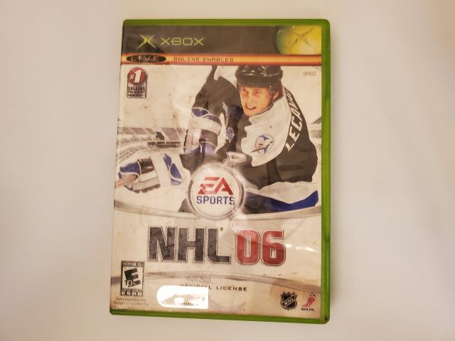 Microsoft Xbox NHL 06 video game