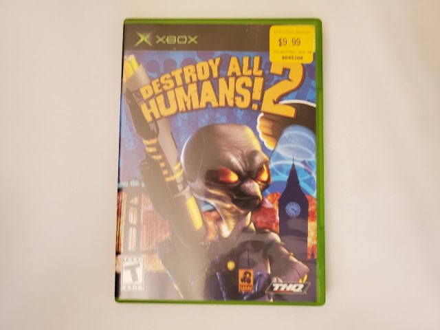 Microsoft Xbox Destroy All Humans! 2 video game