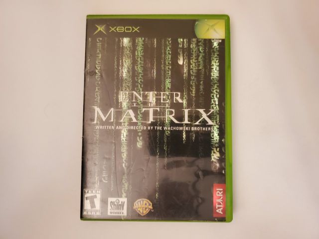 Microsoft Xbox Enter The Matrix video game