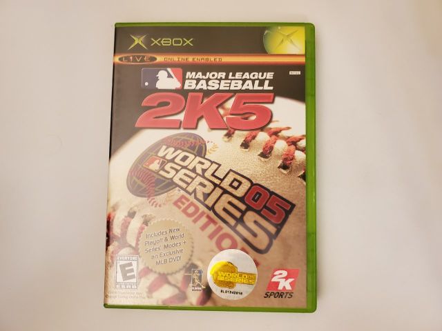 Microsoft Xbox Major League Baseball 2K5: World Series Edition video game