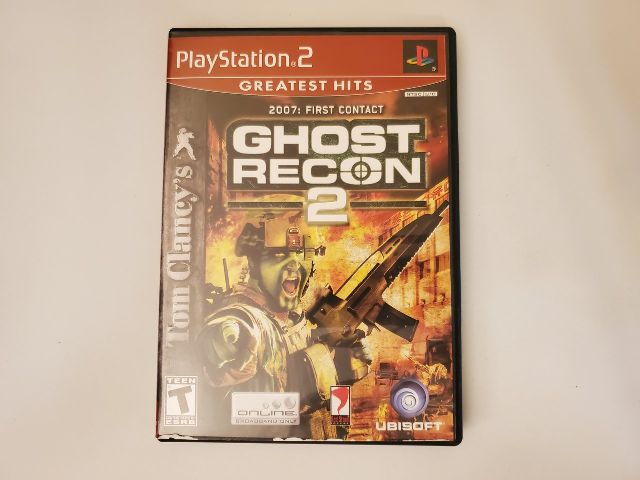 Sony PlayStation 2 Tom Clancy's Ghost Recon 2: 2007: First Contact - Greatest Hits video game