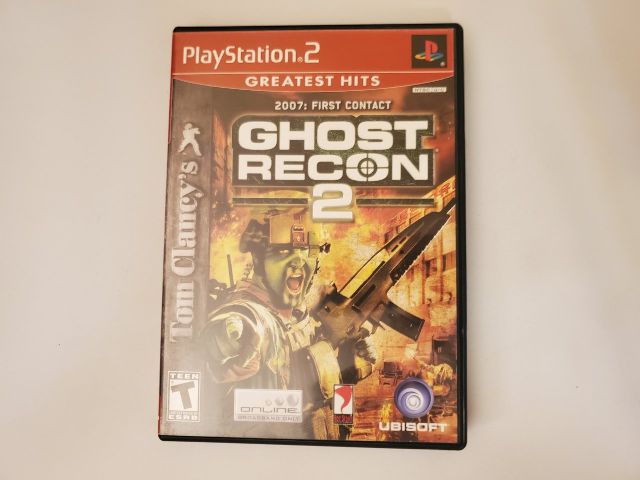 Sony PlayStation 2 Tom Clancy's Ghost Recon 2: 2007: First Contact - Greatest Hits video game
