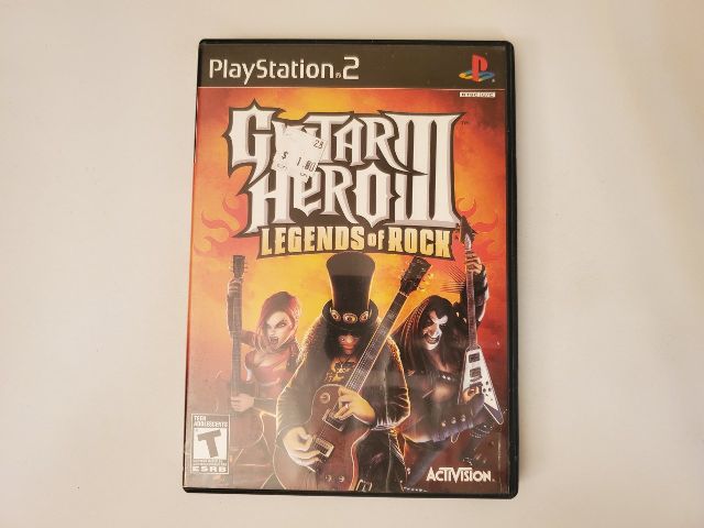 Sony PlayStation 2 Guitar Hero III Legends of Rock video game