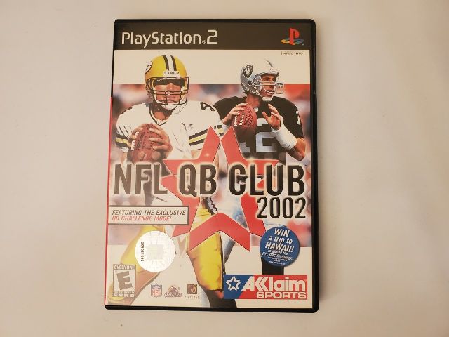 Sony PlayStation 2 NFL QB Club 2002 video game