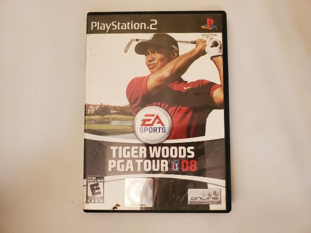 Sony PlayStation 2 Tiger Woods PGA Tour 08 video game