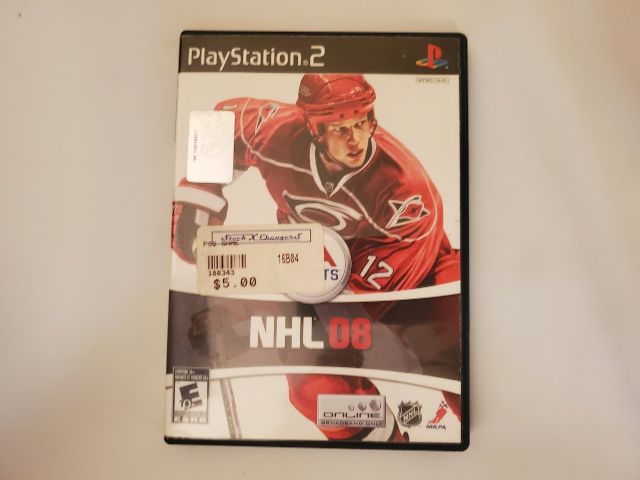 Sony PlayStation 2 NHL 08 video game