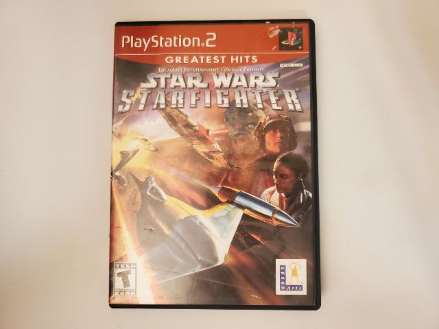 Sony PlayStation 2 Star Wars Starfighter: Greatest Hits video game