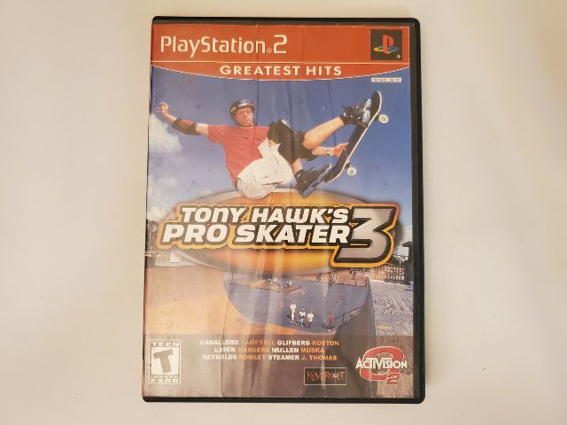 Sony PlayStation 2 Tony Hawk's Pro Skater 3 Greatest Hits video game