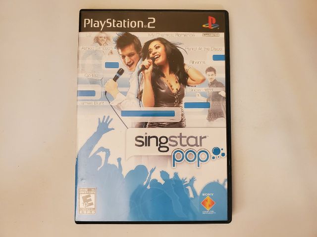 Sony PlayStation 2 Singstar Pop video game