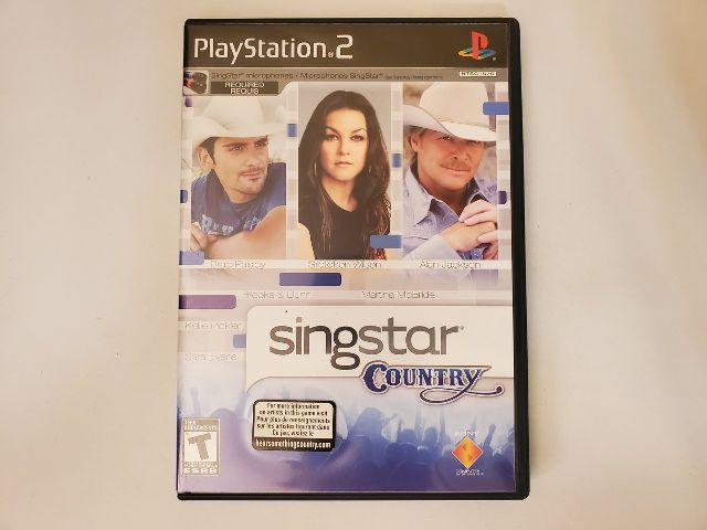 Sony PlayStation 2 Singstar Country video game