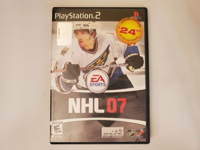 Sony PlayStation 2 NHL 07 video game