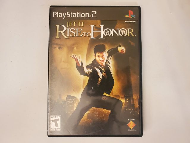 Sony PlayStation 2 Jet Li Rise to Honor video game