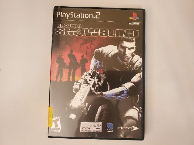 Sony PlayStation 2 Project Snowblind video game