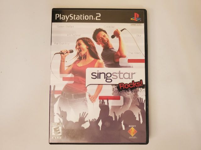 Sony PlayStation 2 Singstar Rocks! video game