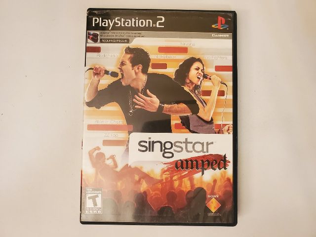 Sony PlayStation 2 Singstar Amped video game
