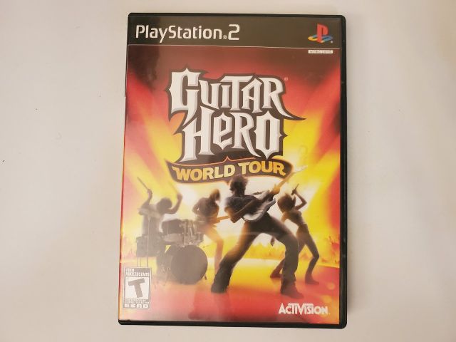Sony PlayStation 2 Guitar Hero World Tour video game