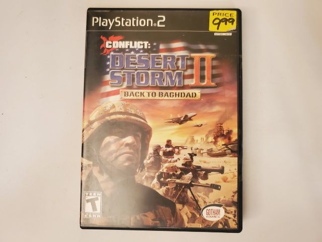 Sony PlayStation 2 Conflict: Desert Storm II Back to Baghdad video game