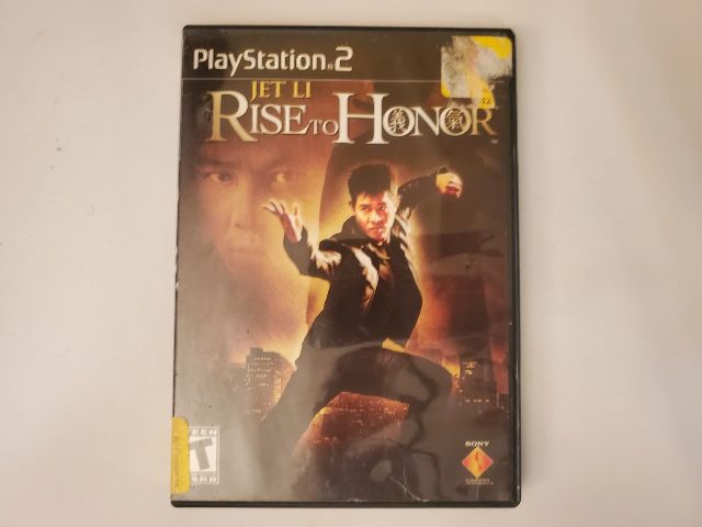 Sony PlayStation 2 Jet Li Rise to Honor video game