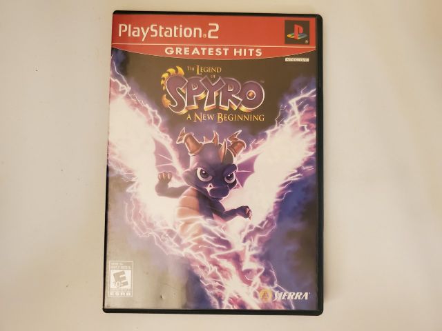 Sony PlayStation 2 The Legend of Spyro A New Beginning Greatest Hits video game