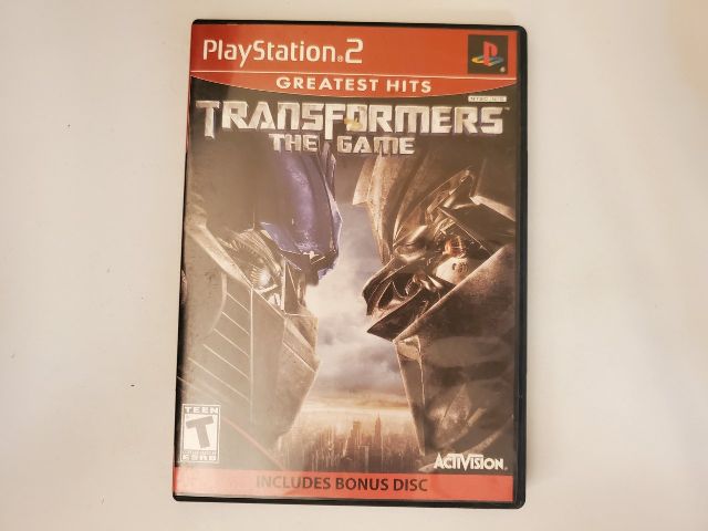Sony PlayStation 2 Transformer The Game Greatest Hits video game