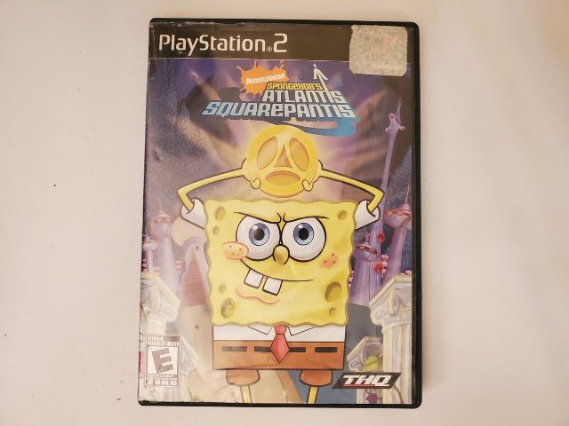 Sony PlayStation 2 Spongebob's Atlantis Squarepantis video game