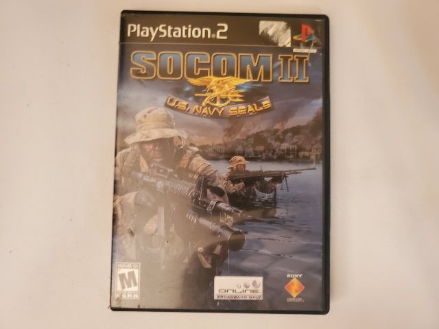 Sony PlayStation 2 Socom II US Navy Seals video game