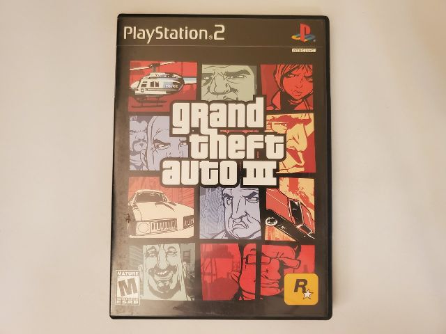 Sony PlayStation 2 Grand Theft Auto III video game