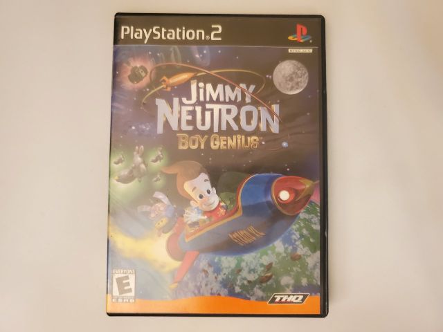 Sony PlayStation 2 Jimmy Neutron Boy Genius video game
