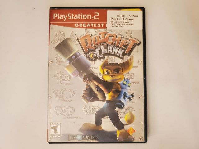 Sony PlayStation 2 Ratchet & Clank Greatest Hits video game