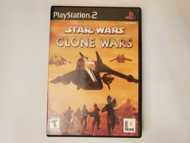 Sony PlayStation 2 Star Wars The Clone Wars video game