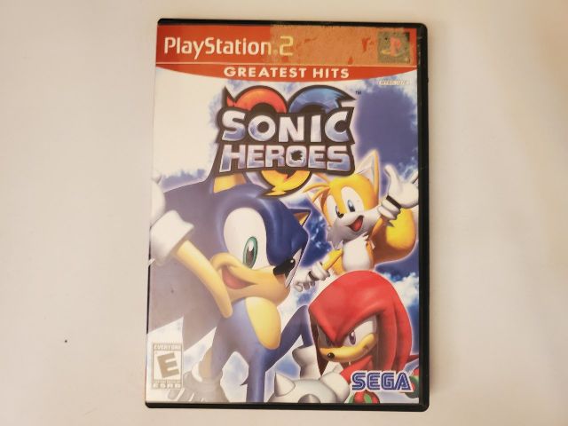 Sony PlayStation 2 Sonic Heroes Greatest Hits video game