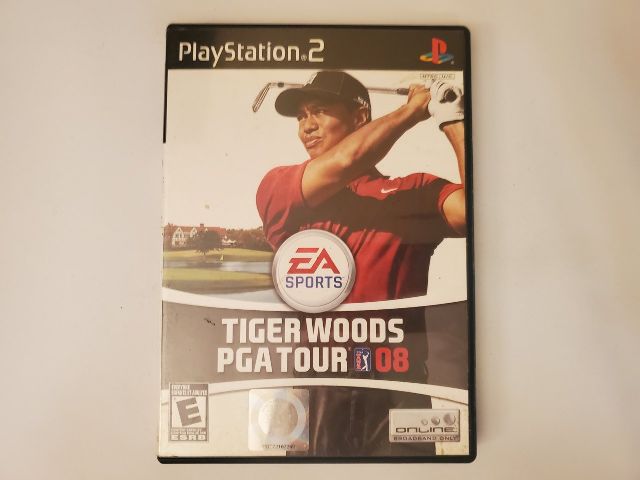 Sony PlayStation 2 Tiger Woods PGA Tour 08 video game
