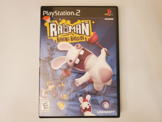 Sony PlayStation 2 Rayman Raving Rabbids video game