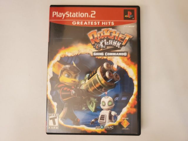 Sony PlayStation 2 Ratchet & Clank Going Commando Greatest Hits video game