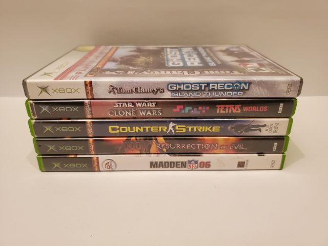 Microsoft Xbox Lot of 5 Games for Xbox video game