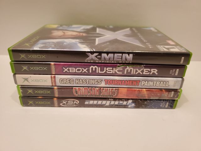 Microsoft Xbox Lot of 5 Games (Xbox) video game