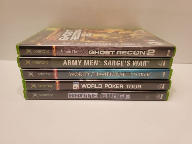 Microsoft Xbox Lot of 5 Games for Xbox video game