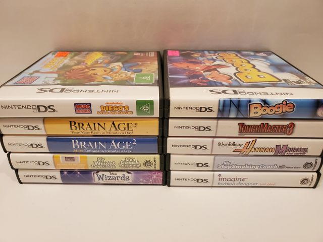 Nintendo DS Lot of 10 Games for DS video game